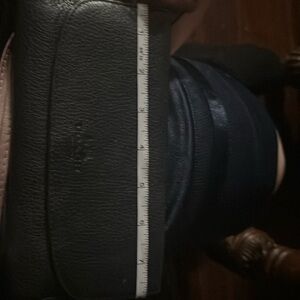 Coach, black wallet, coach, New York